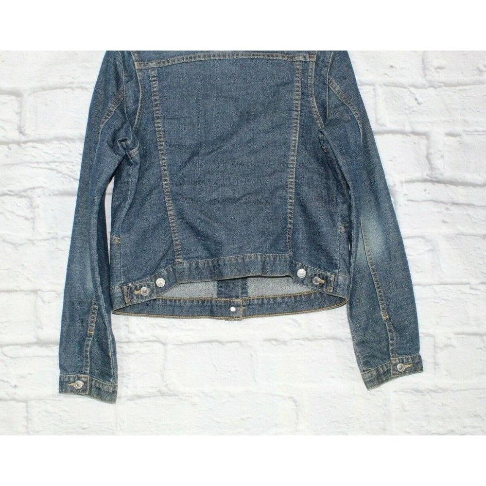 Levi Strauss & Co. Blue Denim Long Sleeves Button Front Jacket Size L - Picture 10 of 12